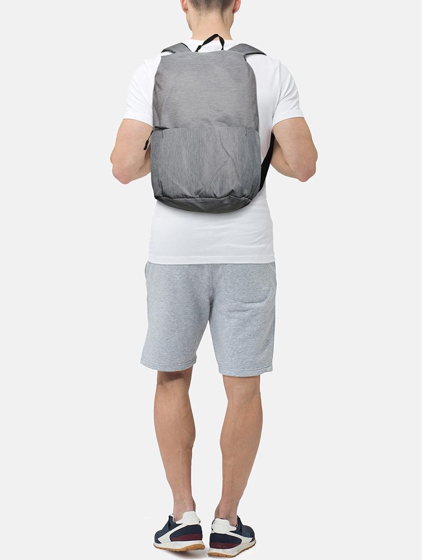 grey solid backpack - 17235108 - Zoom Image - 5