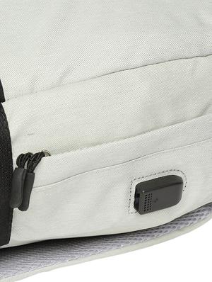 white polyester laptopbag - 17235110 - Standard Image - 5