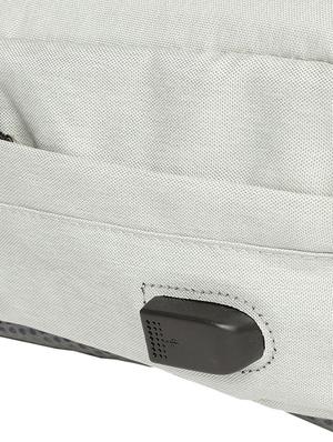 white solid laptopbag - 17235111 - Standard Image - 5
