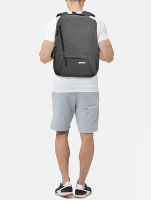 grey solid laptopbag - 17235126 - Standard Image - 6