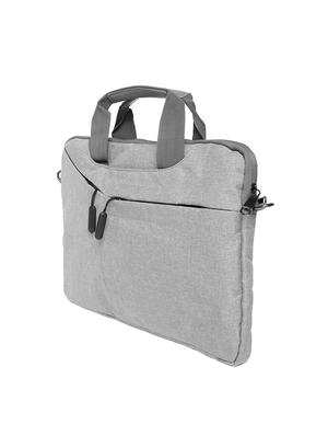 grey polyester laptopbag - 17235128 - Standard Image - 4