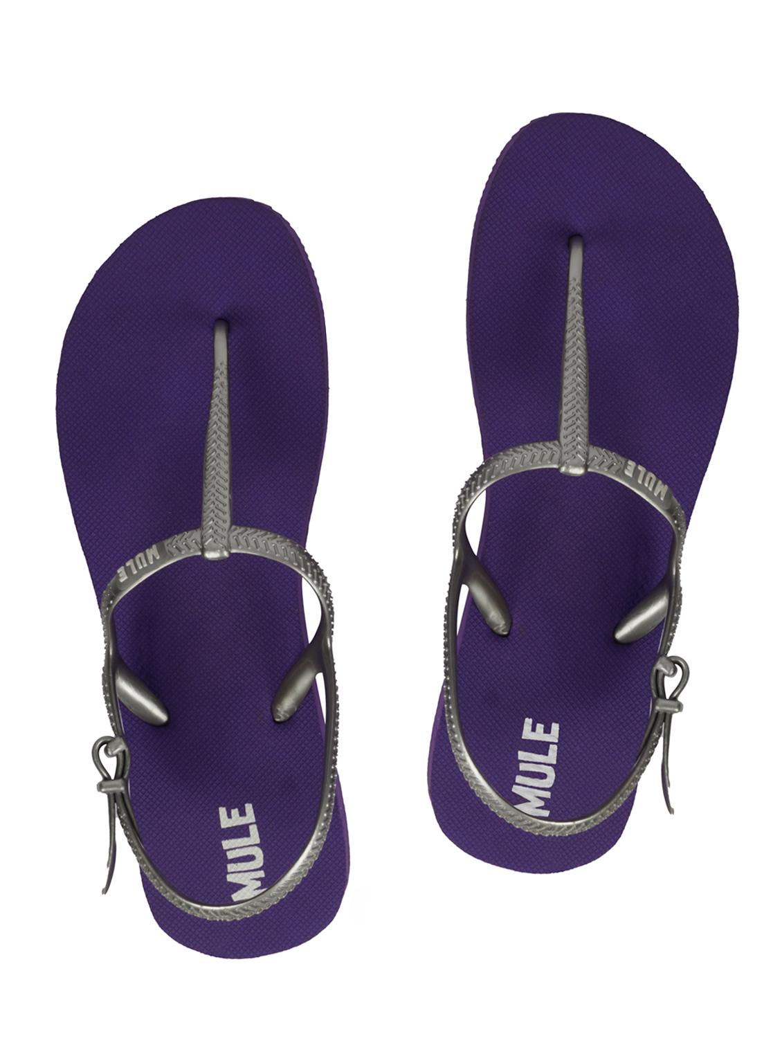 silver toe separator flip flops - 17235429 - Zoom Image - 1