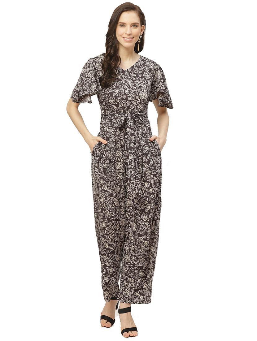 floral full leg jumpsuit - 17235563 - Zoom Image - 1