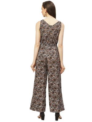 printed full leg jumpsuit - 17235567 - Standard Image - 3
