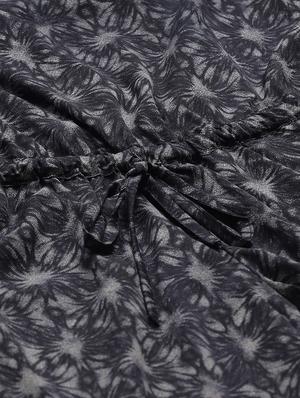 drawstring printed romper - 17235573 - Standard Image - 5