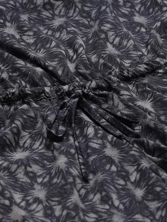 drawstring printed romper - 17235573 - Zoom Image - 5