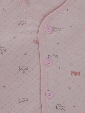 pink cotton twin sets onesies and romper - 17235578 - Standard Image - 3