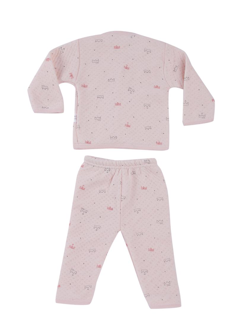 pink cotton twin sets onesies and romper - 17235578 - Zoom Image - 2