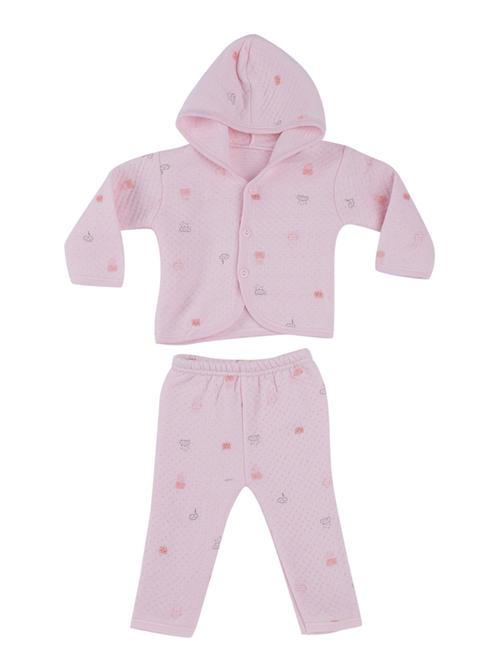pink cotton twin sets onesies and romper - 17235583 - Standard Image - 1