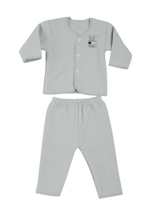 green cotton twin sets onesies and romper - 17235586 - Standard Image - 1