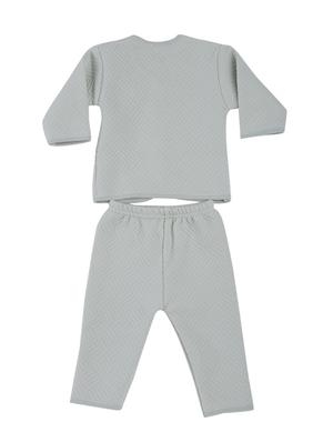 green cotton twin sets onesies and romper - 17235586 - Standard Image - 2