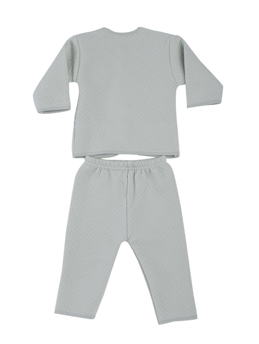 green cotton twin sets onesies and romper - 17235586 - Zoom Image - 2