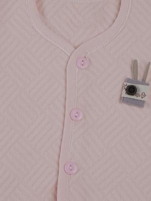 pink cotton twin sets onesies and romper - 17235587 - Standard Image - 3