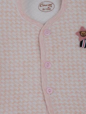 pink cotton twin sets onesies and romper - 17235590 - Standard Image - 3
