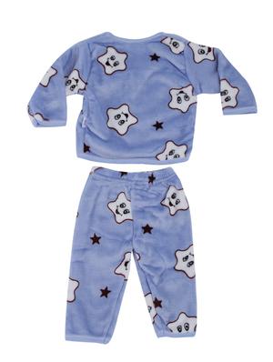 blue cotton twin sets onesies and romper - 17235591 - Standard Image - 2