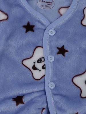 blue cotton twin sets onesies and romper - 17235591 - Standard Image - 3