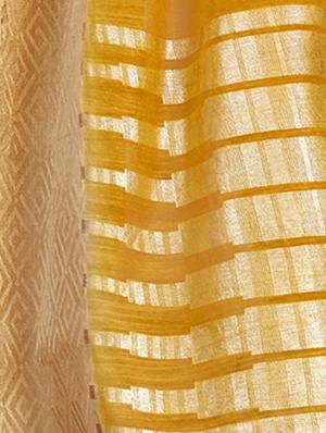 mustard cotton silk printed saree with blouse - 17235935 - Standard Image - 3
