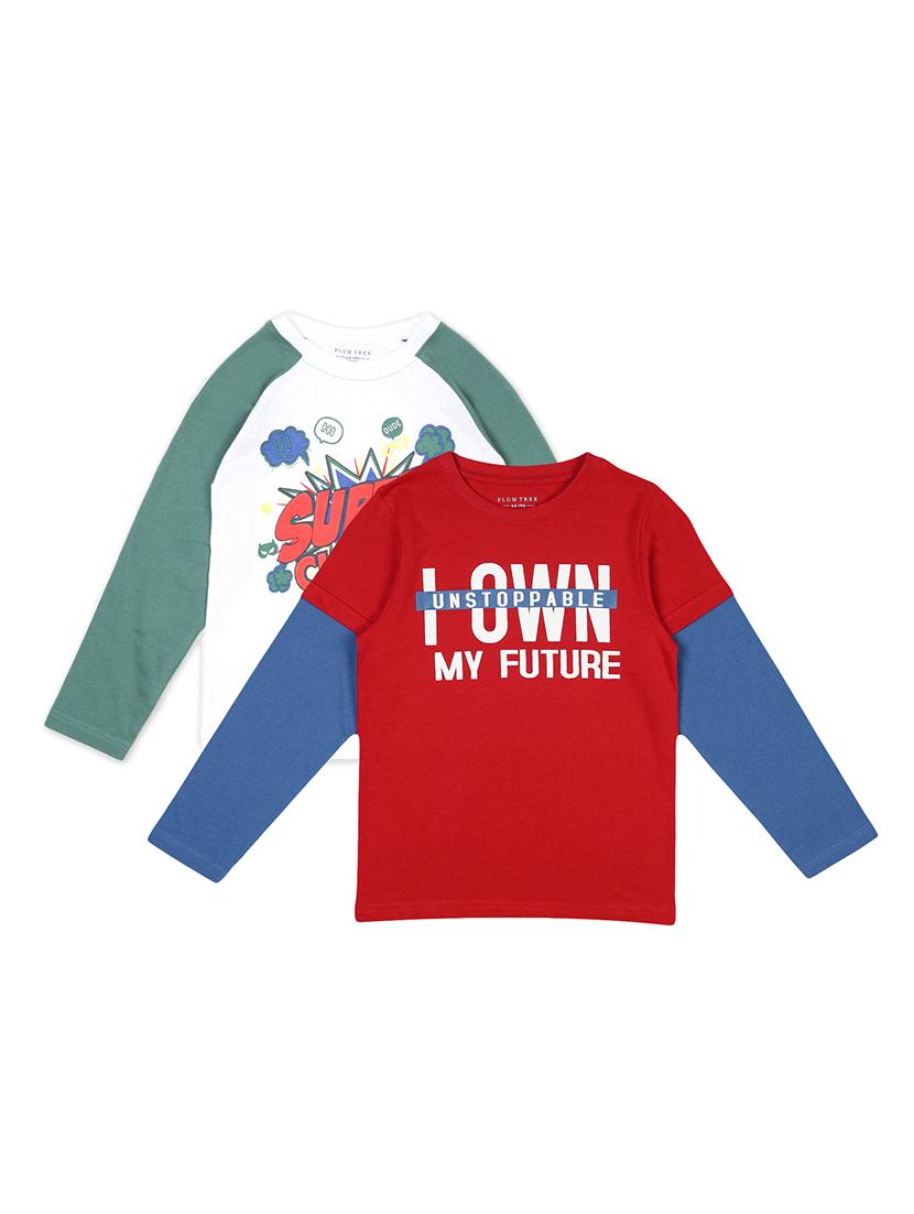 multi colored cotton tshirt - 17236274 - Zoom Image - 1