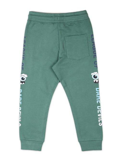 green cotton joggers trouser - 17236282 - Standard Image - 1