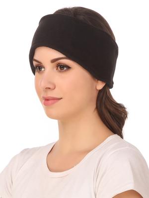 black cotton polyester blend cap - 17236329 - Standard Image - 4