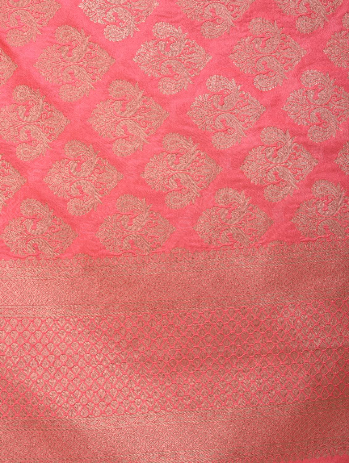 jacquard work banarasi dupatta - 17236480 - Zoom Image - 3