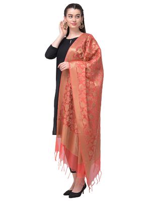 jacquard work banarasi dupatta - 17236526 - Standard Image - 2