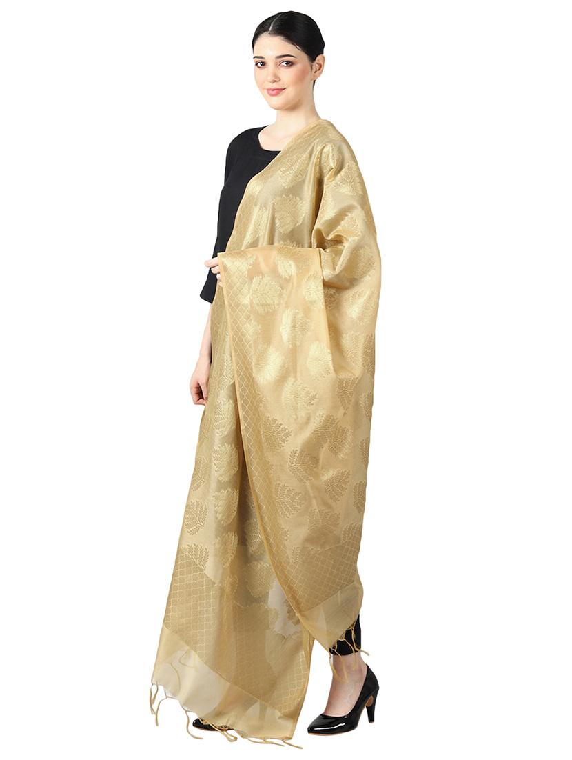 jacquard work banarasi dupatta - 17236528 - Zoom Image - 2