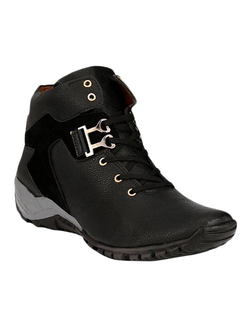 black lace up boots - 17236676 - Standard Image - 1