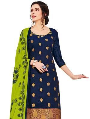 self design unstitched suit - 17237528 - Standard Image - 2