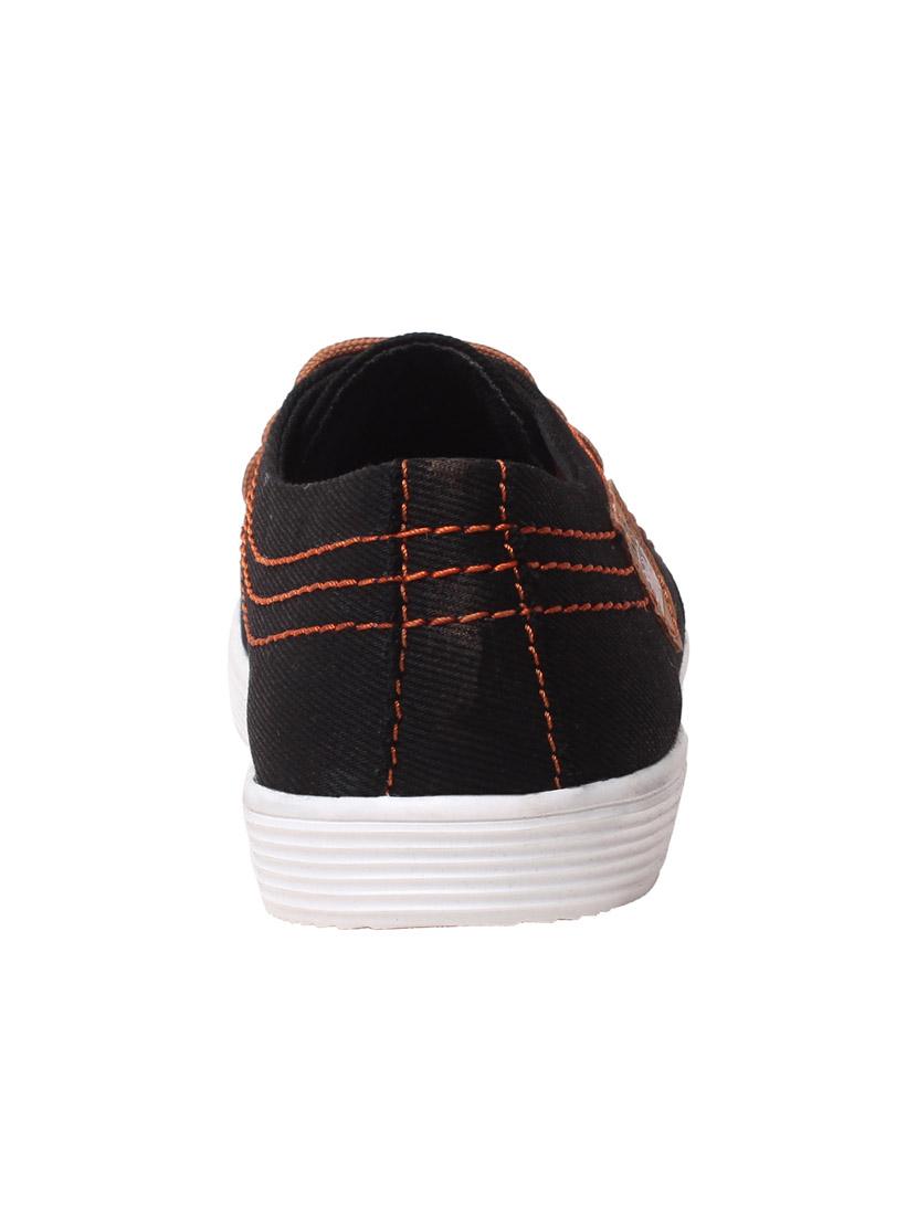black synthetic slip on shoes - 17237547 - Zoom Image - 3