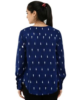 long sleeved printed top - 17237561 - Standard Image - 3