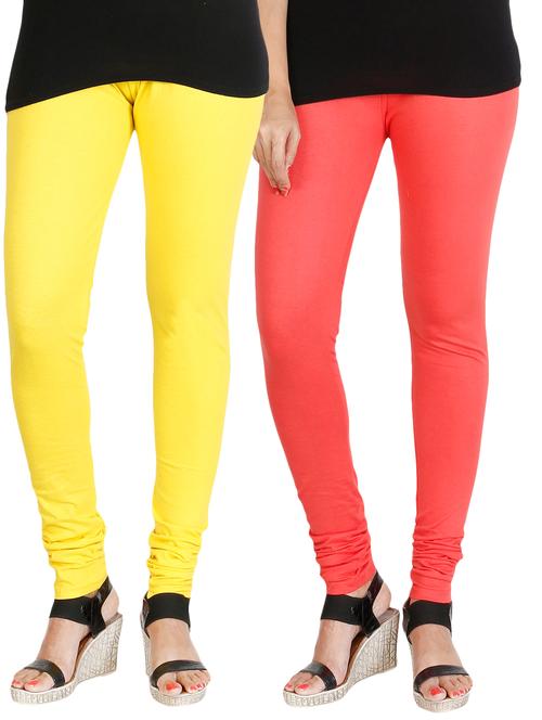 cotton lycra legging set of 2 - 17237685 - Standard Image - 1