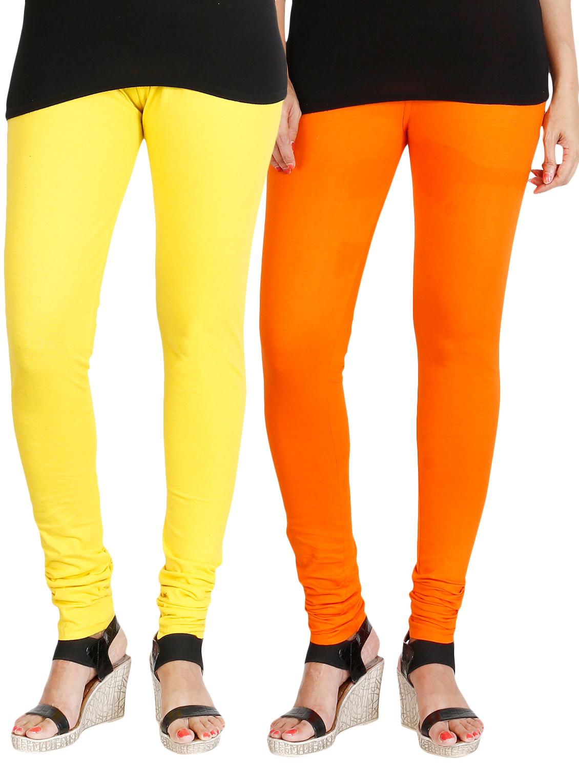 cotton lycra legging set of 2 - 17237686 - Zoom Image - 1