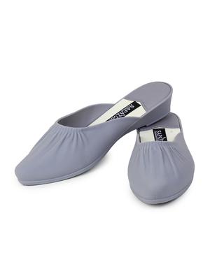 grey suede slip on ballerina - 17238411 - Standard Image - 3