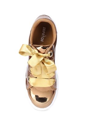 copper synthetic laceup sneakers - 17238491 - Standard Image - 6
