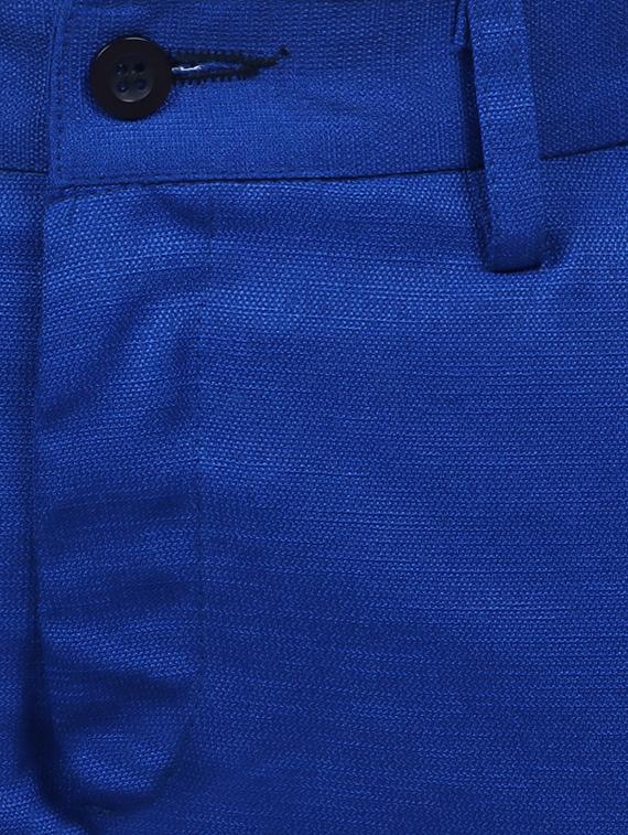 blue silk kurta sets - 17239350 - Zoom Image - 5