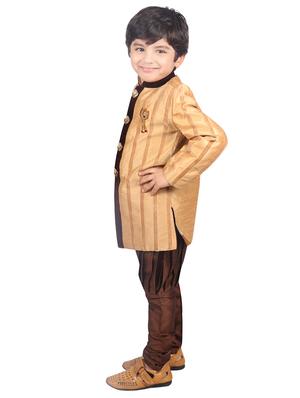 beige cotton kurta sets - 17239361 - Standard Image - 2