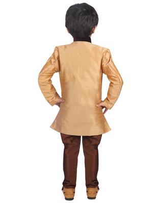 beige cotton kurta sets - 17239361 - Standard Image - 3