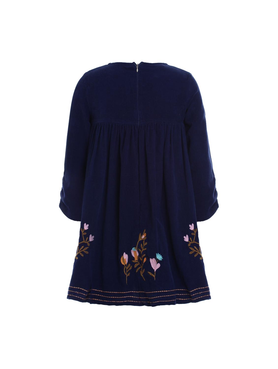 blue corduroy frock - 17239417 - Zoom Image - 2