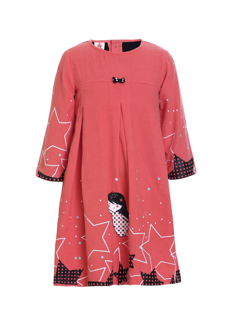 pink corduroy frock - 17239418 - Zoom Image - 1