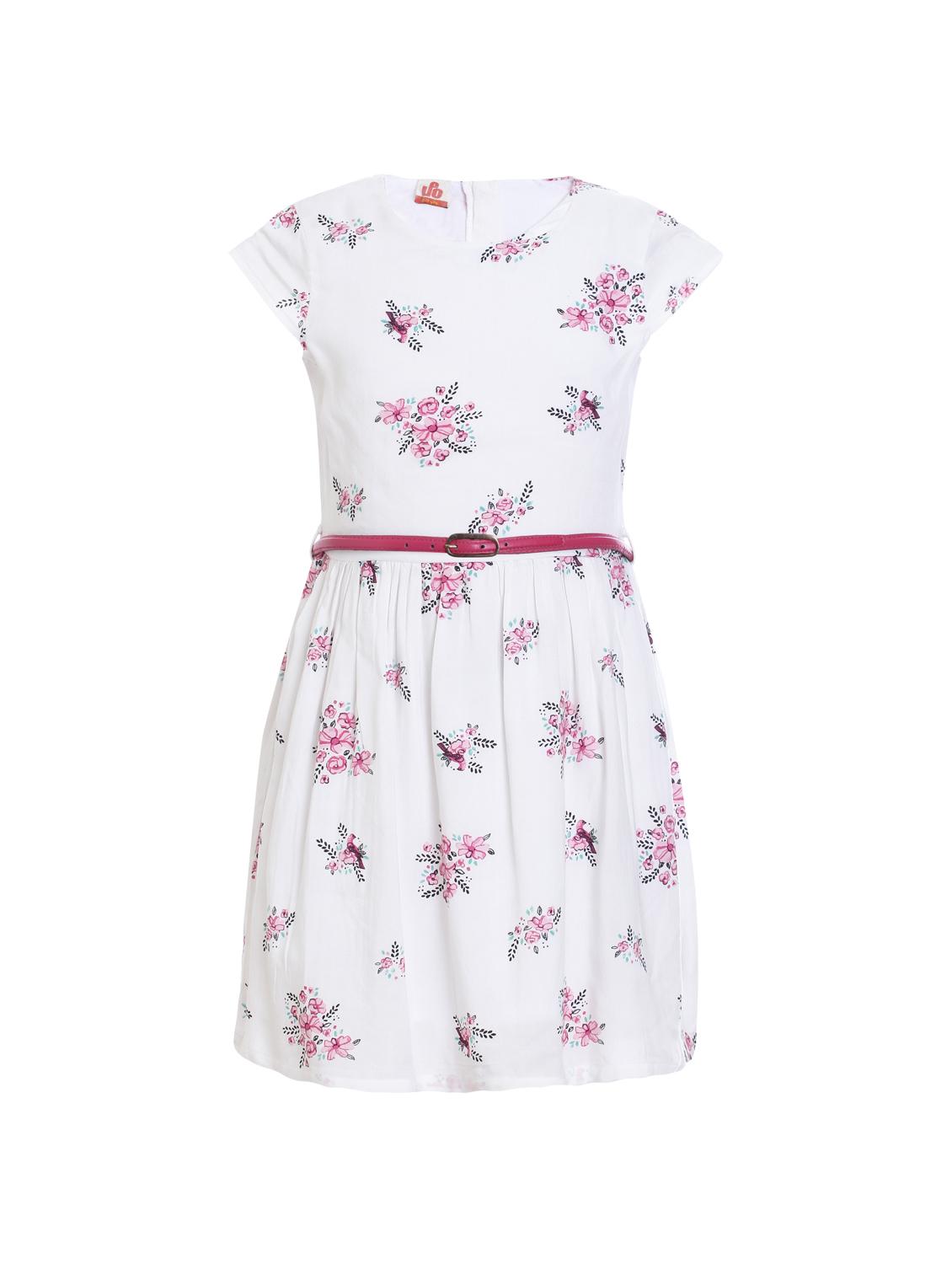 white rayon frock - 17239423 - Zoom Image - 1