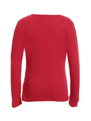 red cotton jersey regular tee - 17239445 - Standard Image - 2