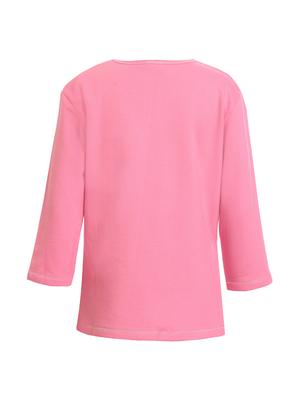 pink cotton jersey regular tee - 17239451 - Standard Image - 2