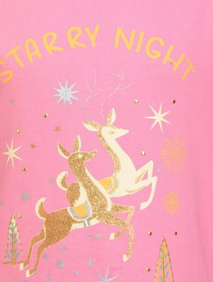 pink cotton jersey regular tee - 17239451 - Standard Image - 3