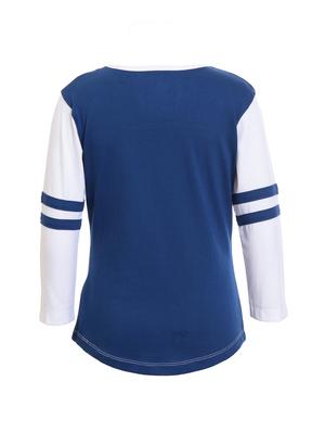 blue cotton jersey regular tee - 17239452 - Standard Image - 2