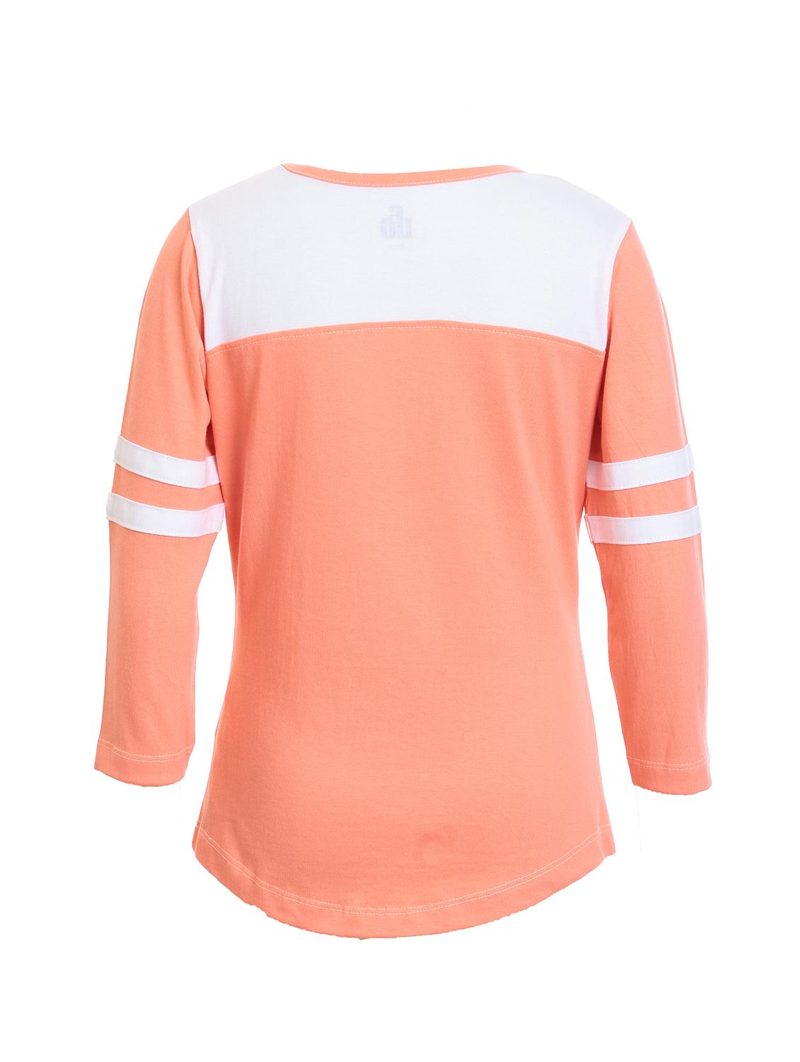 orange cotton jersey regular tee - 17239453 - Zoom Image - 2