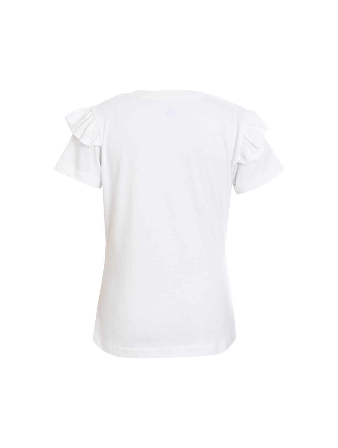 white cotton jersey regular tee - 17239456 - Zoom Image - 2