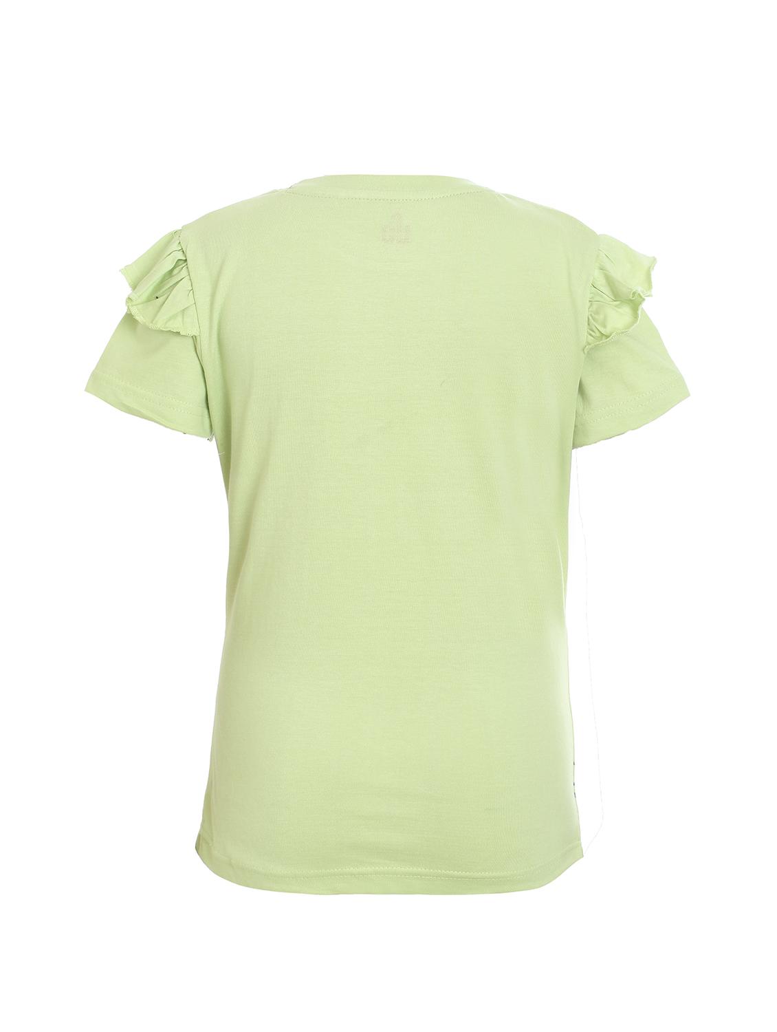 green cotton jersey regular tee - 17239457 - Zoom Image - 2