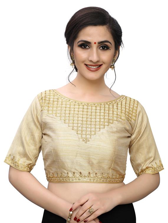 self design embroidered blouse - 17239627 - Zoom Image - 1