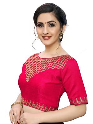 self design embroidered blouse - 17239645 - Standard Image - 2